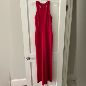 Lulu's Red Jumpsuit
